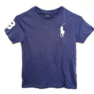 Polo by Ralph Lauren Kids Classic Blue Tee